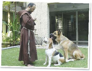 A Friar and His Dog – Friar Rowland Yeo, OFM