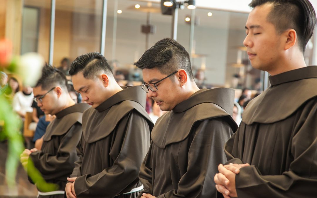 Four Friars For Solemn Profession