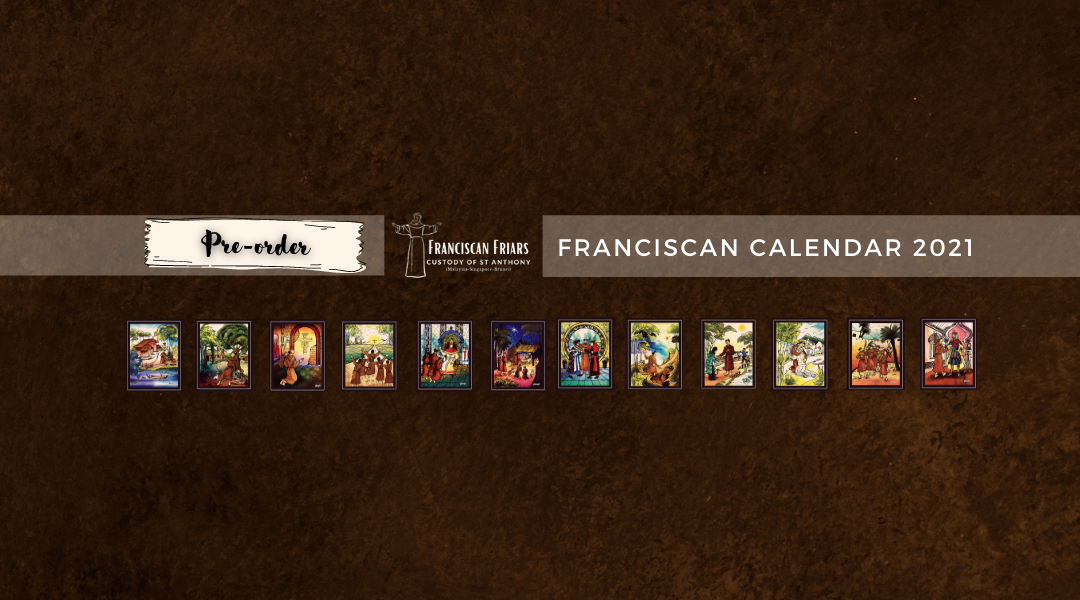 Franciscan Calendar 2021 Pre-order