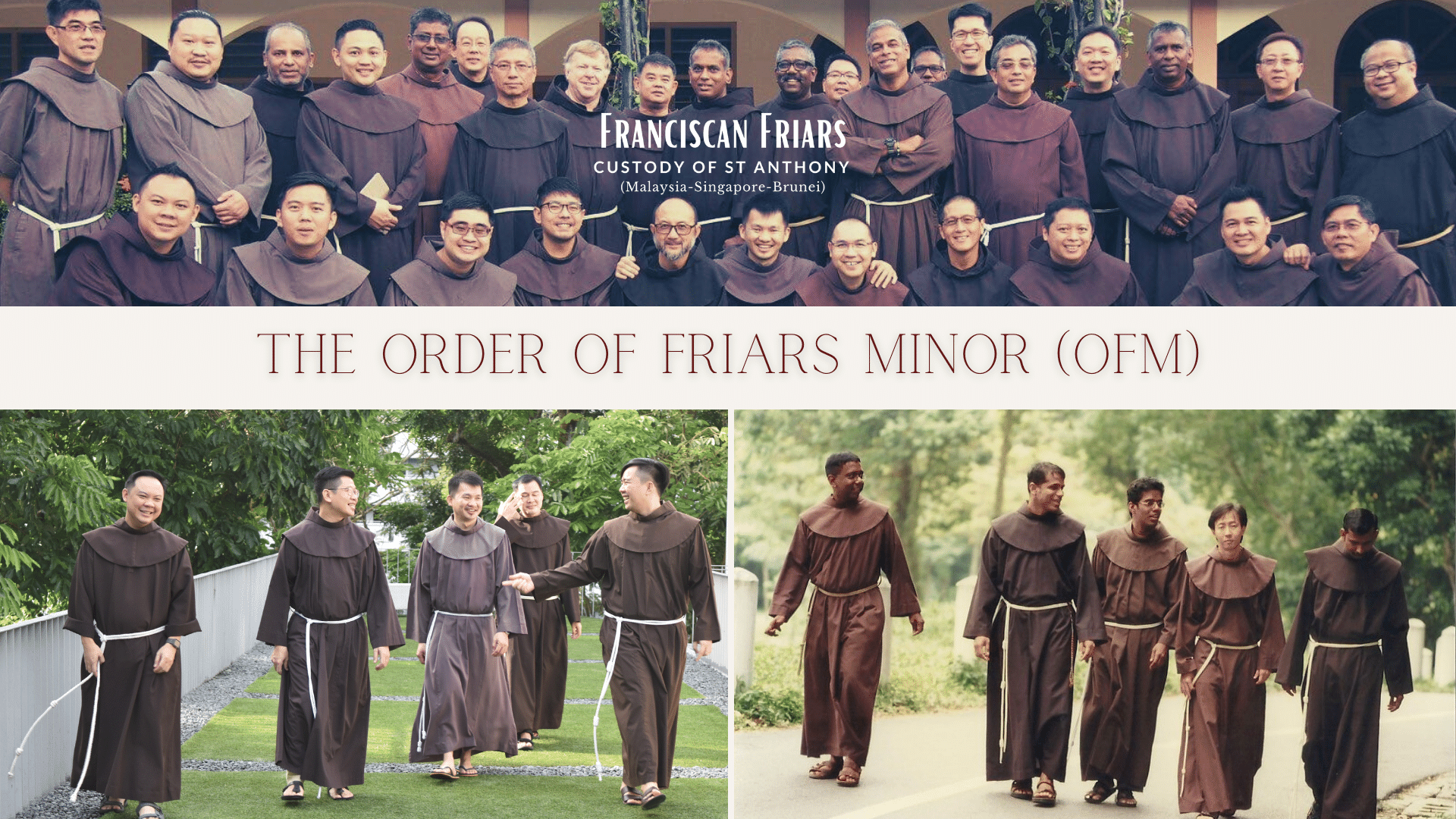 Sharing the Dream Franciscan Friars Custody of St Anthony (Malaysia