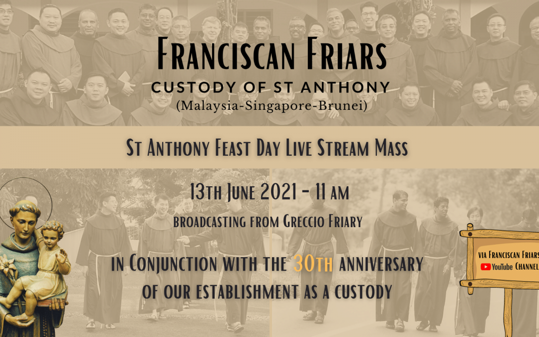 St Anthony Feast Day Live Stream Mass 2021