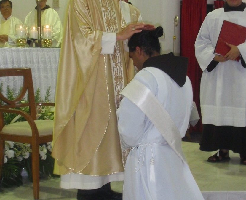 KK Prelate ordains first Franciscan Friar of the Archdiocese