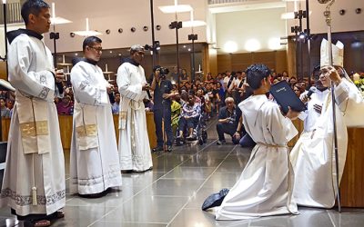 Three Franciscan ordained to the Priesthood