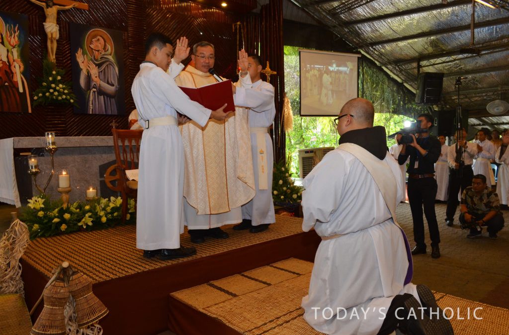 Friar Oliver Tham ordained a priest