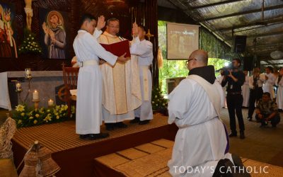 Friar Oliver Tham ordained a priest