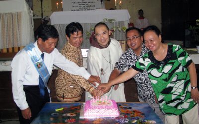 Celebrating Sub-parish St Michael feast day (Kuching, Sarawak)