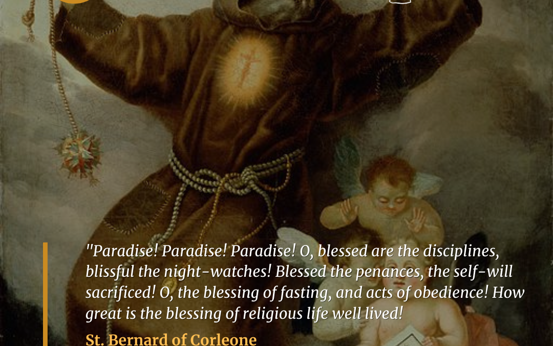 Saint Bernard of Corleone (1605-1667)