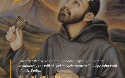 Saint Pedro De San Jose Betancur (1619-1667)