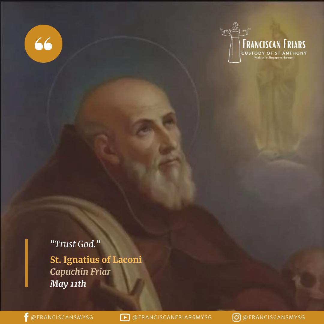 Saint Ignatius of Laconi (1700-1781) - Franciscan Friars - Custody of ...