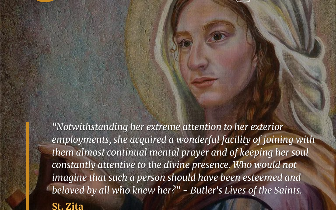 Saint Zita (1218-1278)