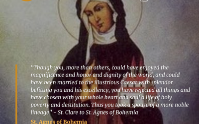 Saint Agnes of Bohemia (1203-1280)