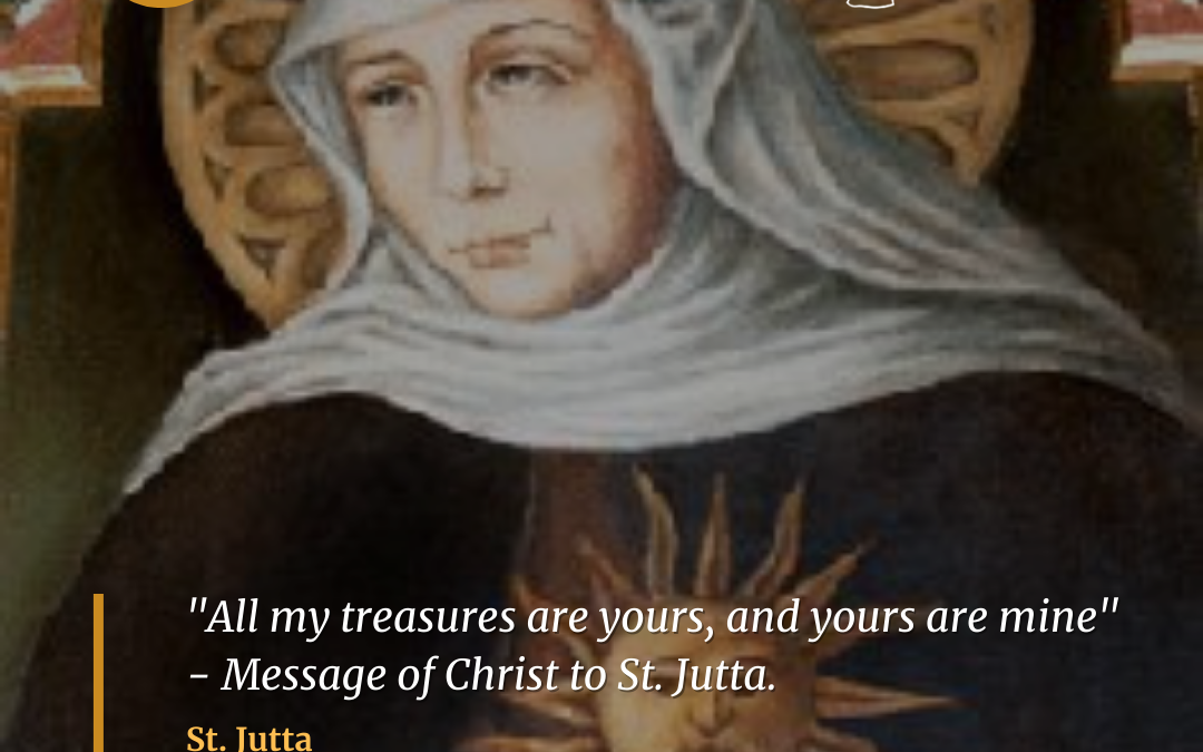 Saint Jutta (1200-1260)