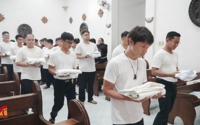 Seventeen Brothers Admitted to the Novitiate in Solemn Rite of Initiation