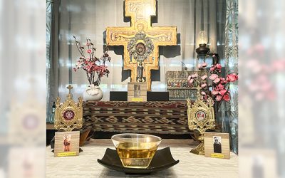 Crowds venerate relics of St Francis at St Mary’s during Franciscan Jubilee year