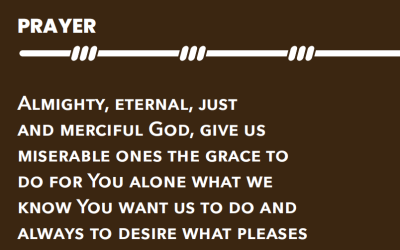 Prayer in the letter of St Francis of Assisi to the entire Order just before he died, 1225-1226