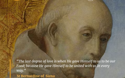 Saint Bernardine of Siena (1380-1444)
