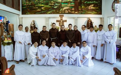 Twelve Postulants Enter the Franciscan Novitiate