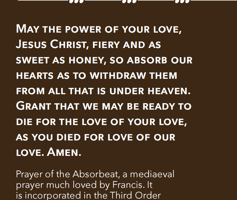 Prayer of the Absorbeat