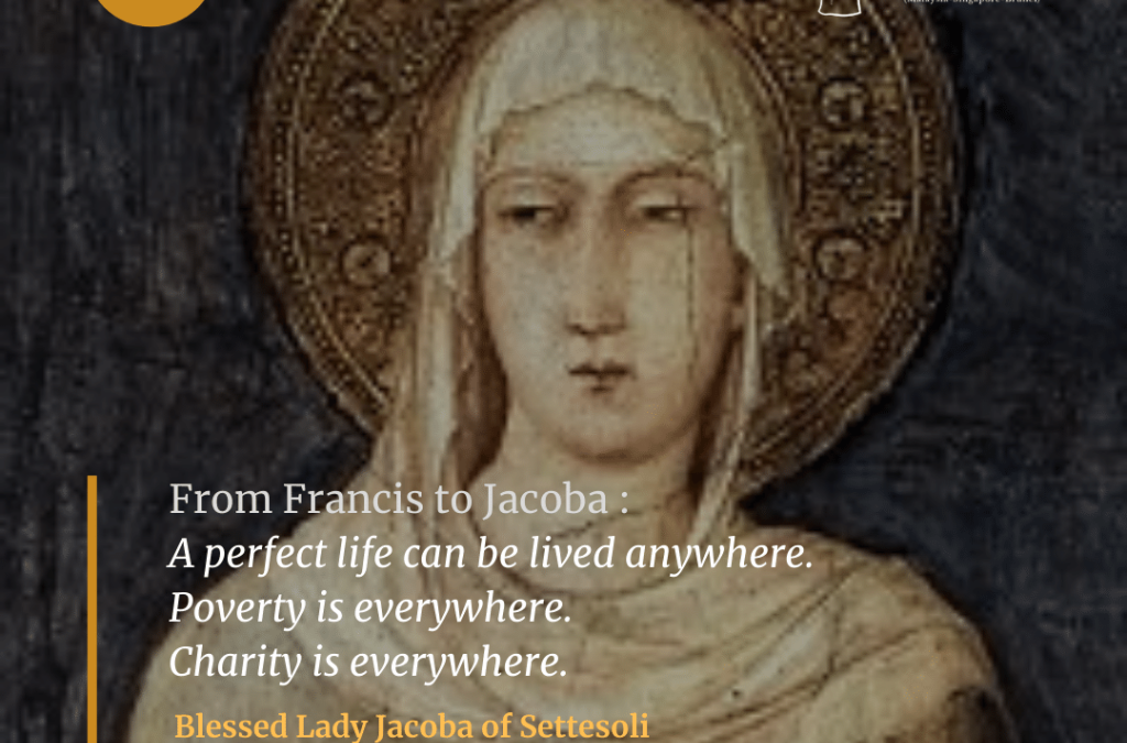 Blessed Lady Jacoba of Settesoli (1190-1273)