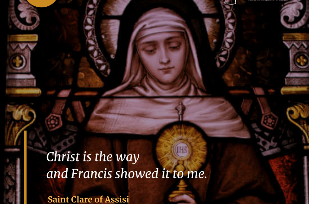 Saint Clare of Assisi (1194-1253)
